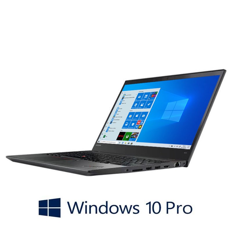 Laptop Lenovo ThinkPad T570, i7-7600U, 32GB DDR4, SSD, FHD IPS, Win 10 Pro