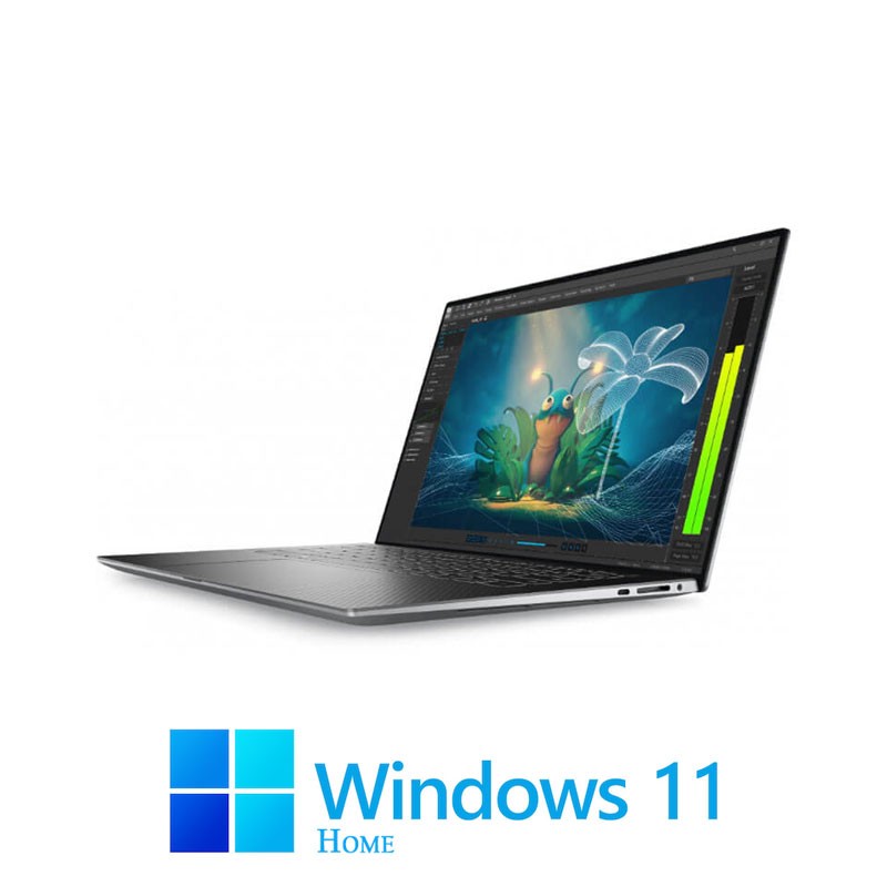 Laptopuri Dell Precision 5570, i7-12800H, 32GB DDR5, Display NOU, RTX A2000, Win 11 Home