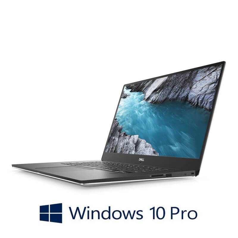 Laptopuri Dell XPS 9570, Hexa Core i7-8750H, SSD, Display NOU, GTX 1050Ti, Win 10 Pro