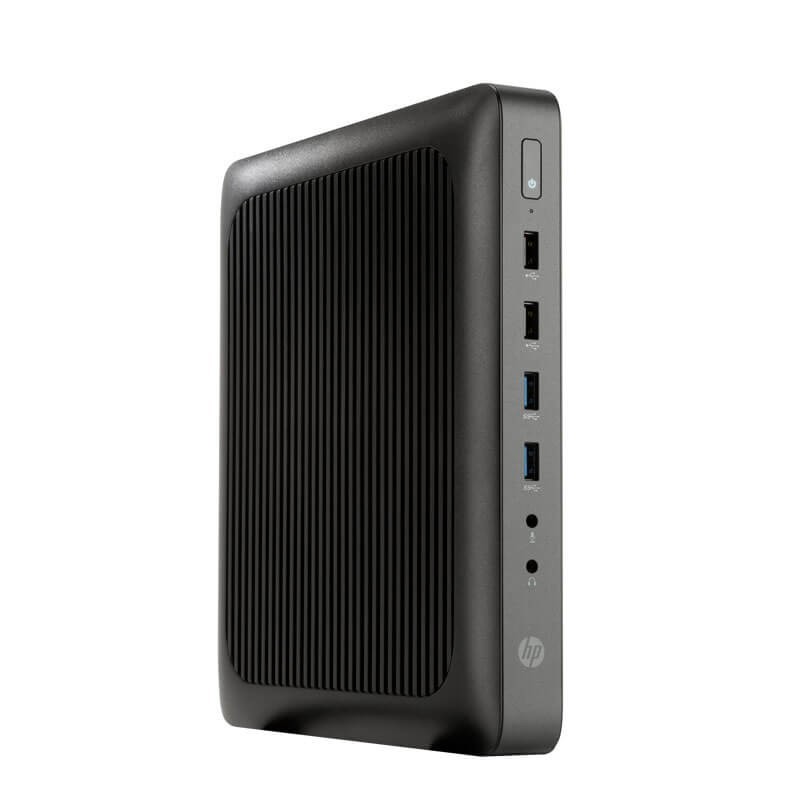 Mini Calculatoare Thin Client second hand HP t620, AMD Quad Core GX-415GA, 4GB DDR3, 8GB SSD M.2