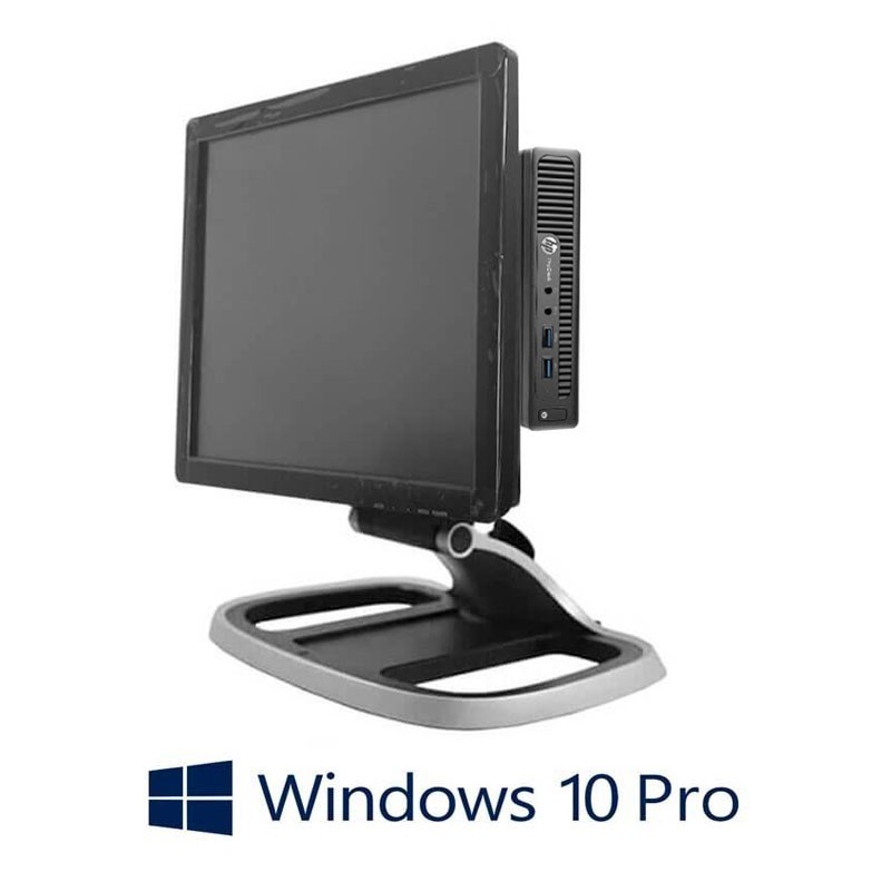 Sisteme POS HP ProDesk 400 G2, Intel i5-6500T, SSD, Monitoare NOU 17