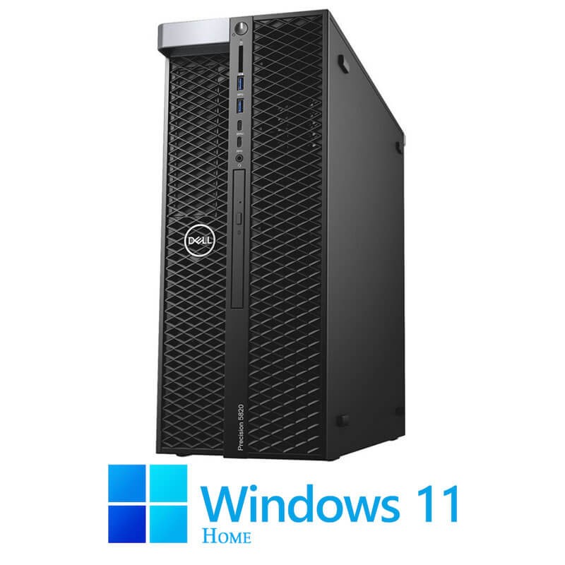 Statie grafica Dell Precision 5820, W-2223, 32GB DDR4, SSD, RTX 4000 8GB, Win 11 Home
